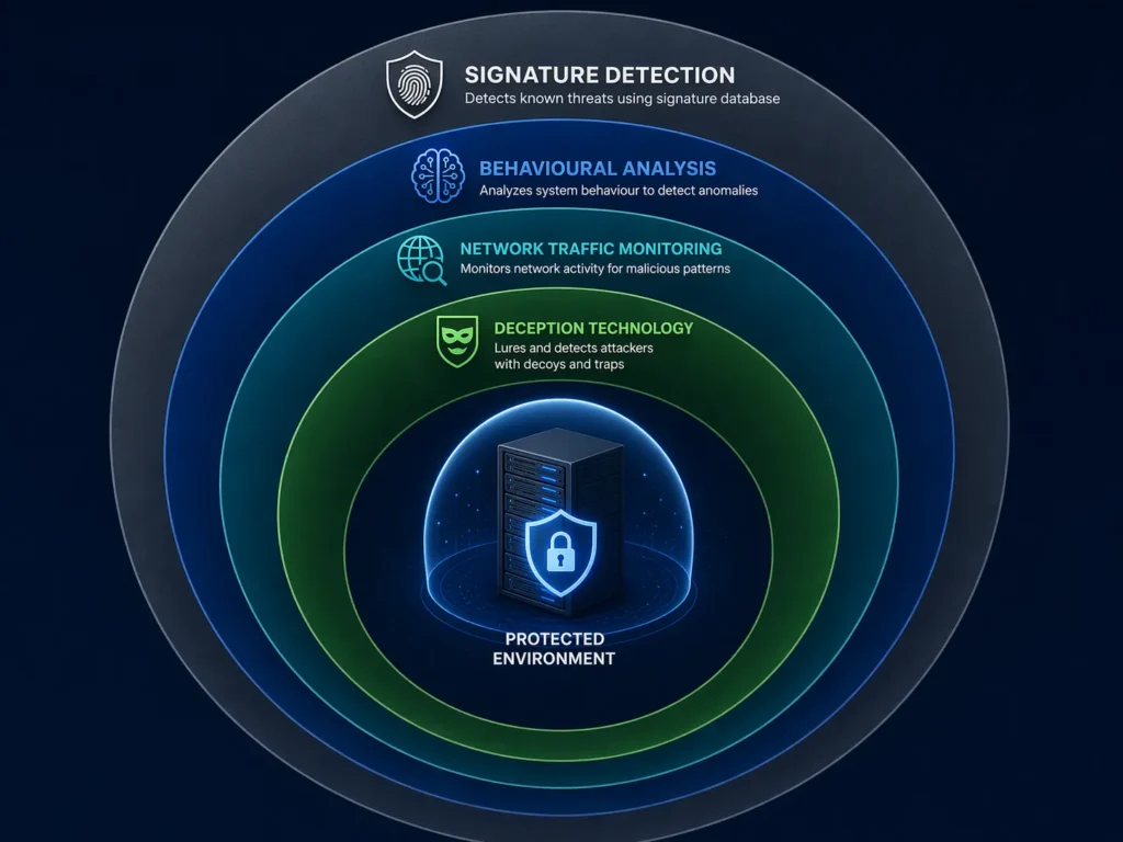 Four methods of AI ransomware detection: signature, behavioural, network traffic and deception technology
